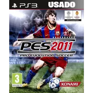 PES 2011 (Pro Evolution Soccer) ( PS3 / FISICO USADO )