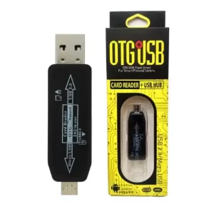 Lector OTG de Memorias con Entrada USB 2.0 y Micro USB