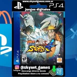 Naruto Ultimate Ninja Storm 4 ( PS4 / PS5 DIGITAL ) CUENTA PRIMARIA