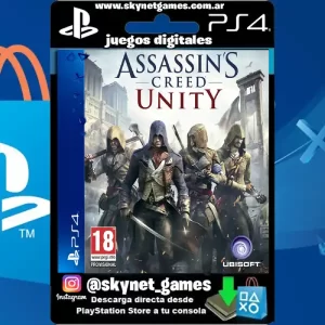 Assassins Creed Unity ( PS4 / DIGITAL ) CUENTA SECUNDARIA