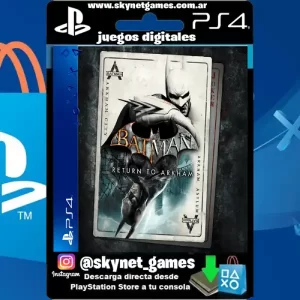 Batman Return to Arkham ( PS4 / DIGITAL ) CUENTA PRIMARIA
