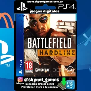 BATTLEFIELD HARDLINE ( PS4 / DIGITAL ) CUENTA PRIMARIA