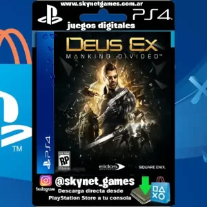 Deus Ex Mankind Divided ( PS4 / DIGITAL ) CUENTA PRIMARIA