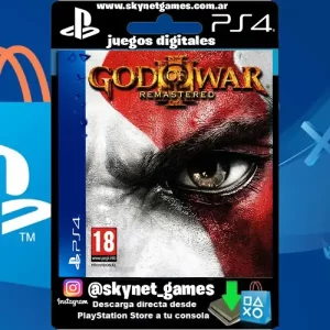 God of War 3 Remastered ( PS4 / DIGITAL ) CUENTA PRIMARIA