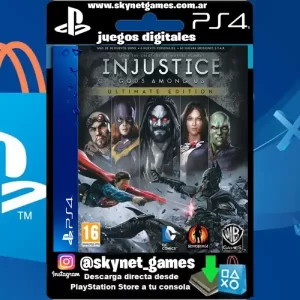 Injustice Gods Among Us ( PS4 / PS5 DIGITAL ) CUENTA PRIMARIA