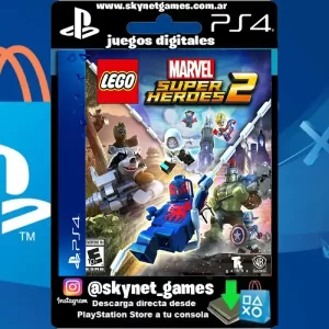 LEGO Marvel Super Heroes 2 ( PS4 / PS5 DIGITAL ) CUENTA PRIMARIA