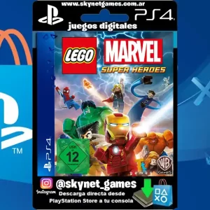 Lego Marvel Super Heroes ( PS4 / PS5 DIGITAL ) CUENTA PRIMARIA