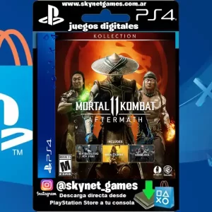 Mortal Kombat 11 Aftermath ( PS4 / PS5 DIGITAL ) CUENTA PRIMARIA