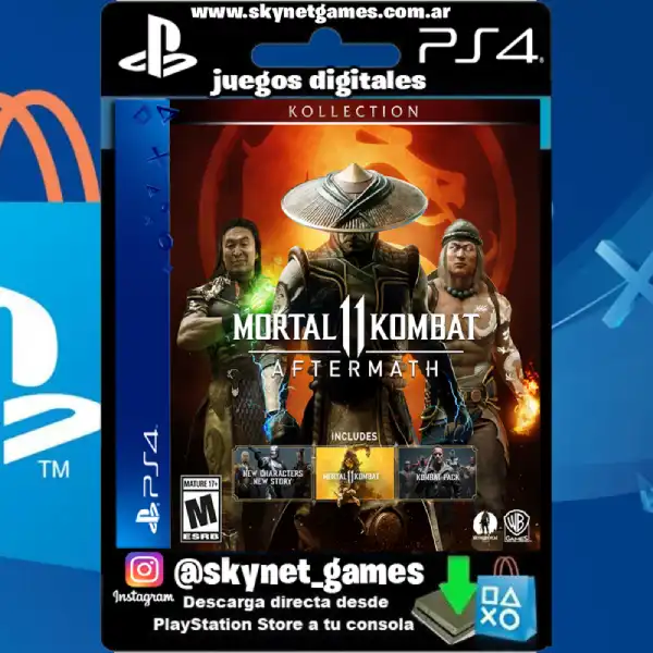 Mortal Kombat 11 Aftermath ( PS4 / PS5 DIGITAL ) CUENTA SECUNDARIA