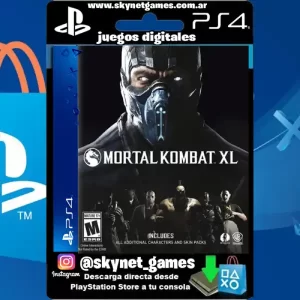 Mortal Kombat XL ( PS4 / PS5 DIGITAL ) CUENTA PRIMARIA
