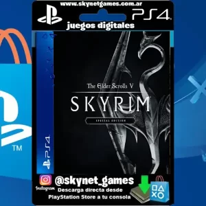 The Elder Scrolls V Skyrim Special Edition ( PS4 / PS5 DIGITAL ) CUENTA SECUNDARIA