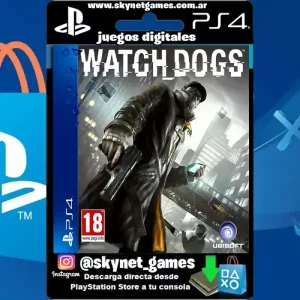 Watch Dogs ( PS4 / PS5 DIGITAL ) CUENTA PRIMARIA