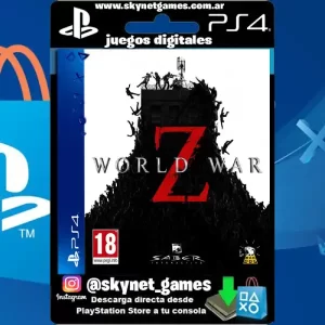 World War Z ( PS4 / PS5 DIGITAL ) CUENTA PRIMARIA