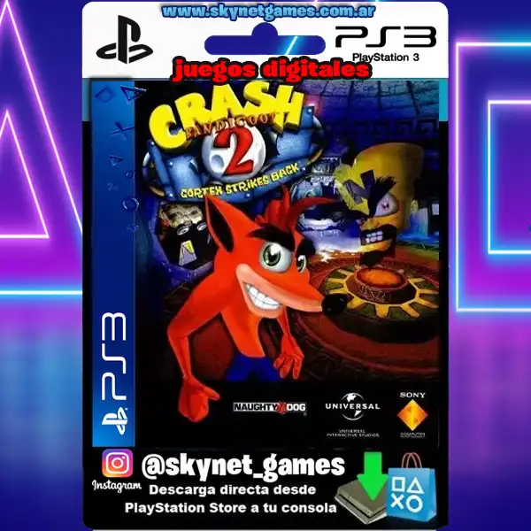 Crash Bandicoot 2 ( PS3 / DIGITAL )