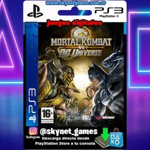 Mortal Kombat vs DC Universe ( PS3 / DIGITAL )