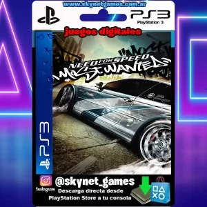 Need For Speed Most Wanted  ( PS3 / DIGITAL )