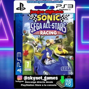Sonic All Star Racer ( PS3 DIGITAL )