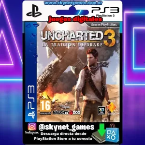 Uncharted 3 Drakes Deception ( PS3 / DIGITAL )