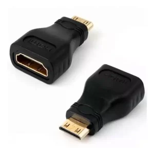 Adaptador Conector HDMI Hembra a MINI HDMI Macho