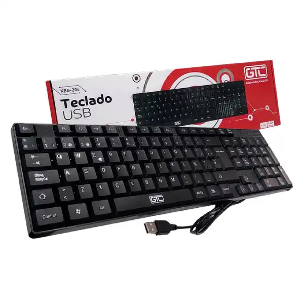 TECLADO USB KBG 204 – GTC