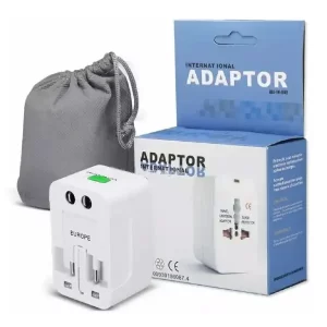 Adaptador Enchufe Universal Viajero Turismo 110v 220v