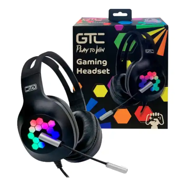 Auricular Gamer con Luz y Microfono para PC y PS4 HSG 616 – GTC