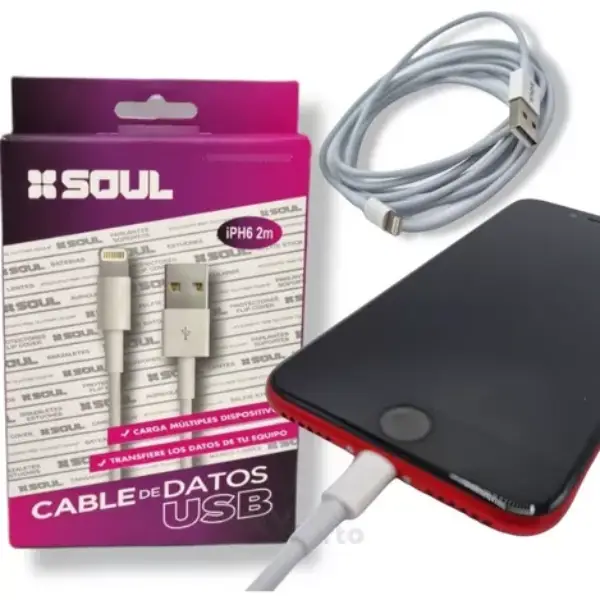 CABLE DE DATOS USB TIPO C SOUL 2 METROS