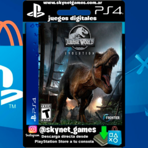 Jurassic World Evolution ( PS4 / PS5 DIGITAL ) CUENTA SECUNDARIA