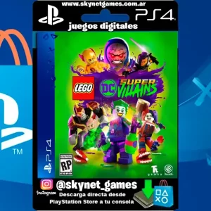 LEGO DC Super Villains ( PS4 / PS5 DIGITAL ) CUENTA SECUNDARIA