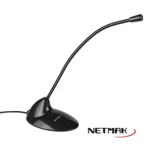 Microfono de escritorio para PC Flexible NM MC3 – NETMAK