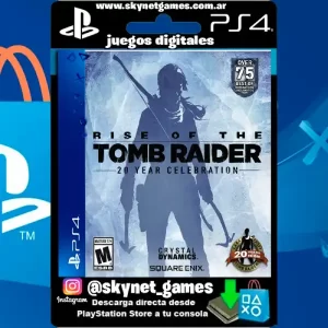 Rise of the Tomb Raider 20 Year Celebration ( PS4 / PS5 DIGITAL ) CUENTA PRIMARIA