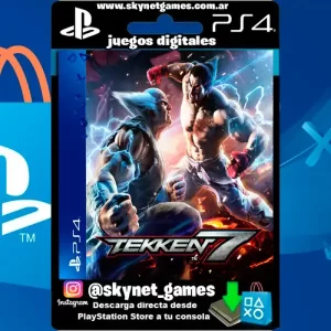 Tekken 7 ( PS4 / PS5 DIGITAL ) CUENTA SECUNDARIA