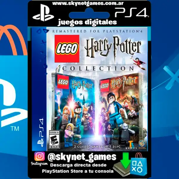 Lego Harry Potter Collection ( PS4 / PS5 DIGITAL ) CUENTA SECUNDARIA