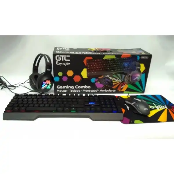 MEGA COMBO Gaming 4 en 1 CBG 022 – GTC