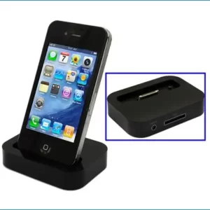 Base para Celular Iphone 4 ( Carga + Audio )