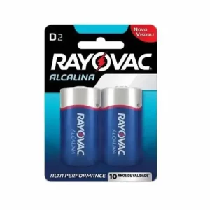 Pilas Bateria D2 Alcalina – RAYOVAC