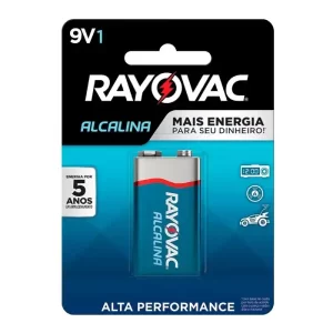 Pilas 9V Alcalina – RAYOVAC