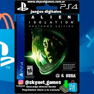 Alien Isolation Nostromo Edition ( PS4 / PS5 DIGITAL ) CUENTA PRIMARIA