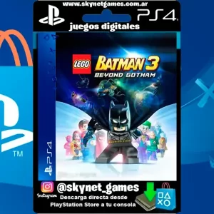 Lego Batman 3 Beyond Gotham ( PS4 / DIGITAL ) CUENTA PRIMARIA