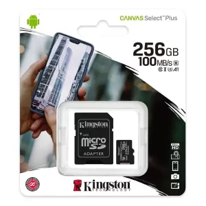Memoria Micro SD ORIGINAL Canvas Select Plus 256GB – KINGSTON