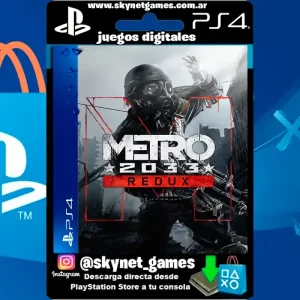 Metro 2033 Redux ( PS4 / DIGITAL ) CUENTA PRIMARIA