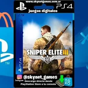 Sniper Elite 3 ( PS4 / DIGITAL ) CUENTA PRIMARIA