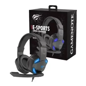 Auricular PC GAMER Vincha H2032D Gaming Black+Blue – GAMENOTE