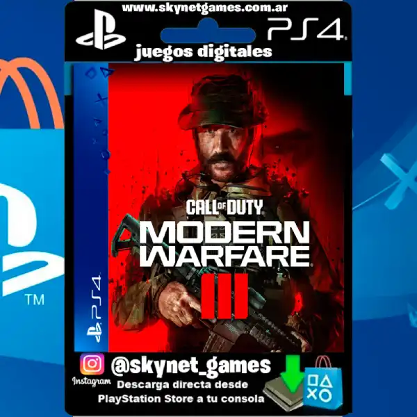 Call of Duty Modern Warfare 3 ( PS4 / PS5 DIGITAL ) CUENTA PRIMARIA