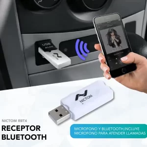Adaptador Receptor Bluetooth para Auto USB  – NICTOM
