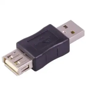 Adaptador Conector USB MACHO a USB HEMBRA