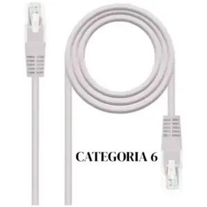 Cable Red INTERNET – 5 Metros Rj45 Categoria 6 Patch Cord Ethernet