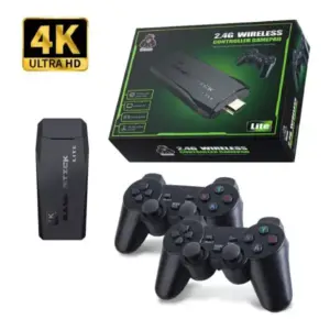 Consola Retro GAME STICK Hdmi 4K + 2 Joystick Inalambricos – BLULORY