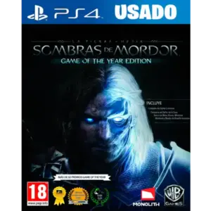 Middle Earth Shadow of Mordor Game of the Year Edition ( PS4 / FISICO USADO )
