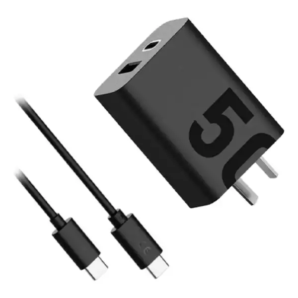 Cargador USB Tipo C y USB Tipo A Turbo Power 50W a 220V + Cable USB Tipo C A Tipo C  – STAR VISION